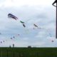 Kids and Kites Dance in the Wind on the Hills Above Staunton